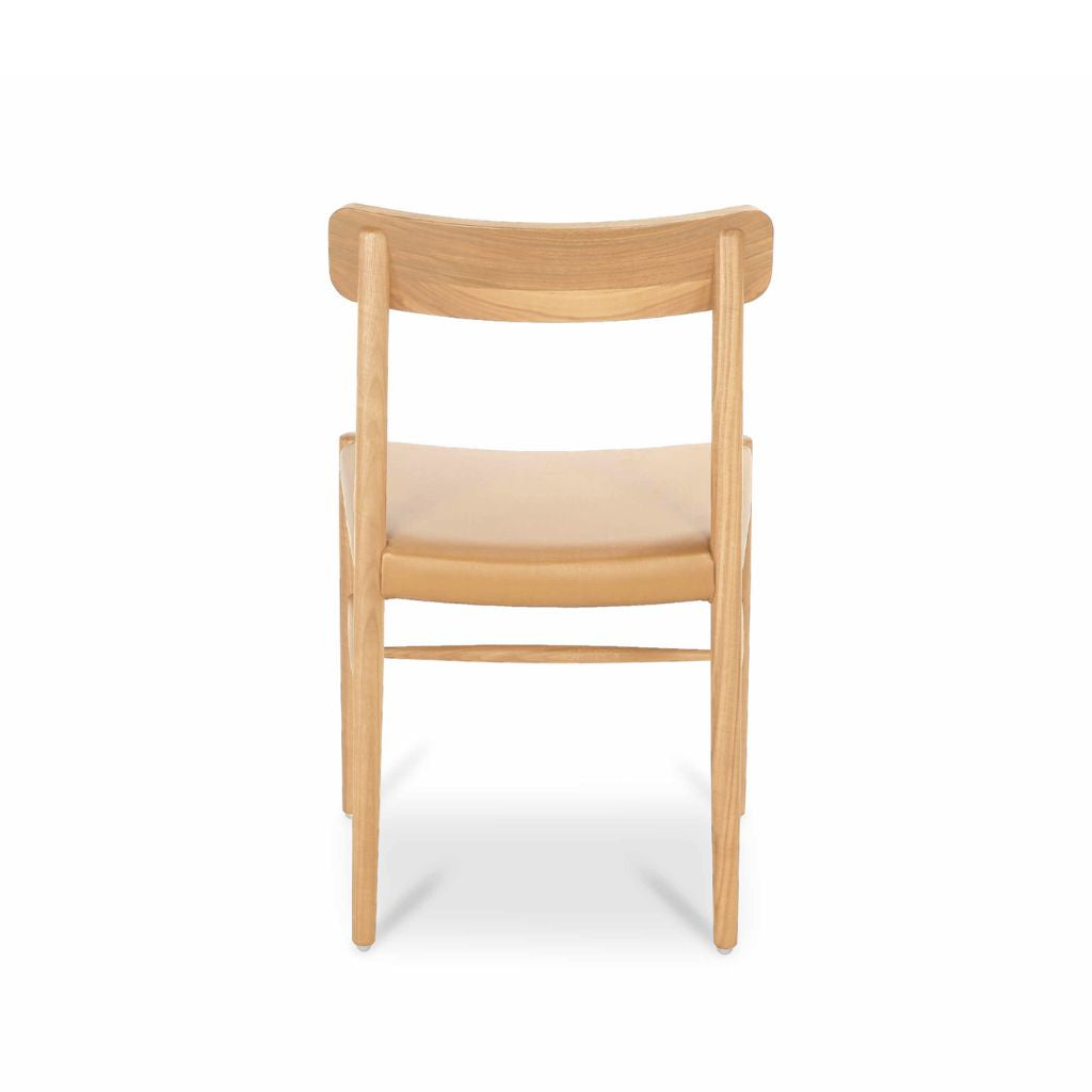 Kantan Side Chair Leather Natural KEBE / カンタンサイドチェア レザー ナチュラル ケベ
