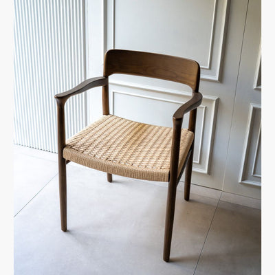56 Arm Chair Paper Code Brown /  56アームチェア パーパーコード仕様 ブラウン ニールス・モラー