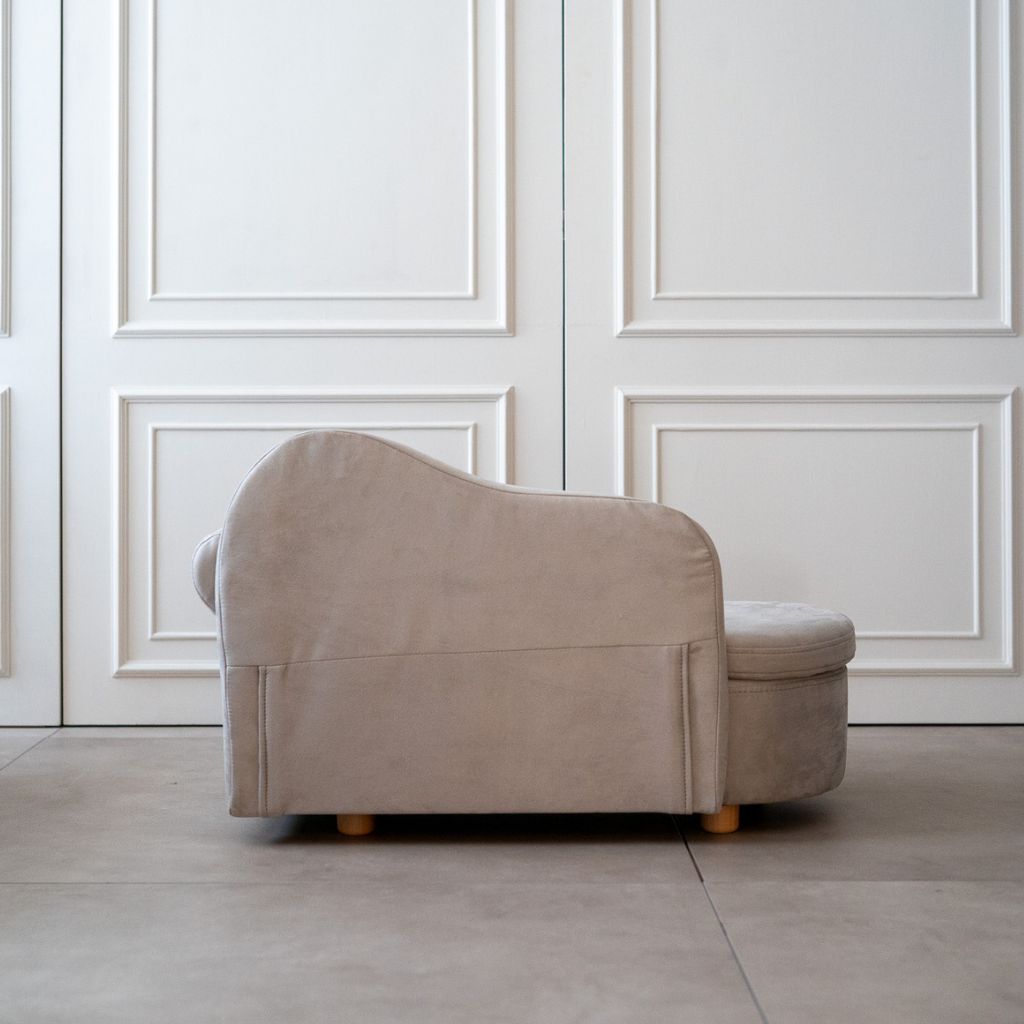 Mini Lounge Bench Mini Lounge Chair MOA Light Gray / ミニラウンジチェア モア ライトグレー ペットソファ – KuHoN