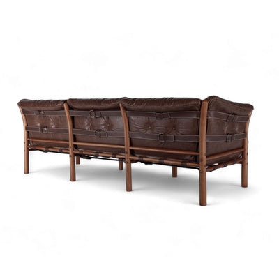 Ilona Armchair Type-A 3Seats Oil-leather Darkbrown / イローナアームチェア タイプA 3シート オイルレザー ダークブラウン アルネ・ノレル