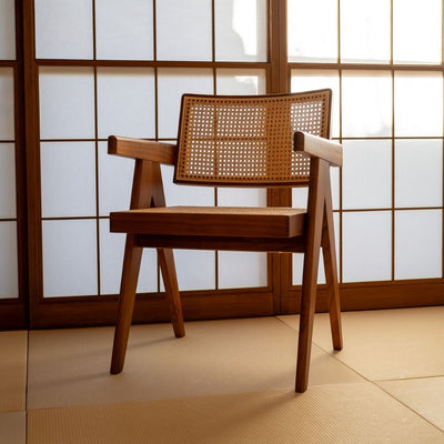 【Outlet】V-leg Office Chair  PH28 Teak /【アウトレット】 Vレッグオフィスチェア チーク  ピエール・ジャンヌレ
