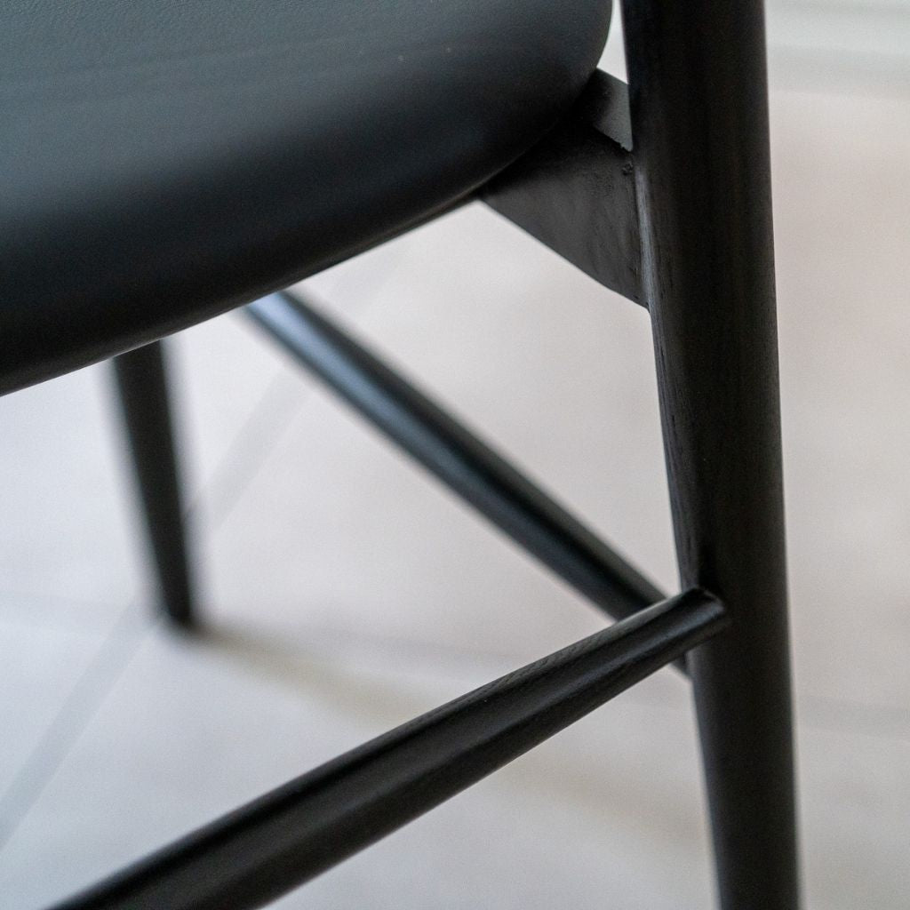 Jasper Side Chair Black KEBE / ジャスパーサイドチェア ブラック – KuHoN