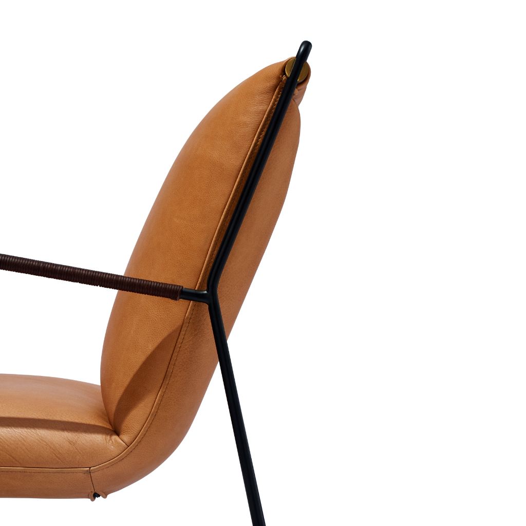 Zeno Lounge Chair Brown  / ゼノラウンジチェア ブラウン