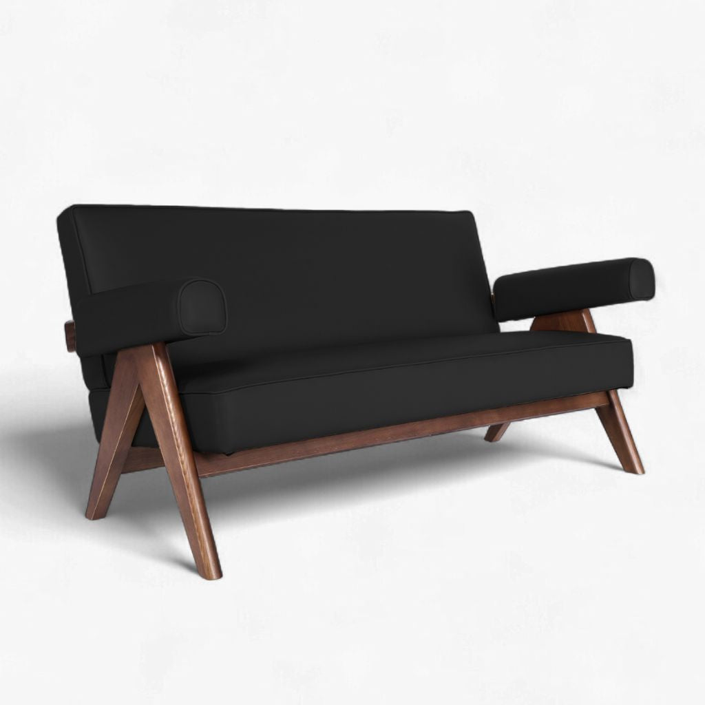 PH322 Arm Sofa Black / PH322 アームソファ ブラック ピエール・ジャンヌレ