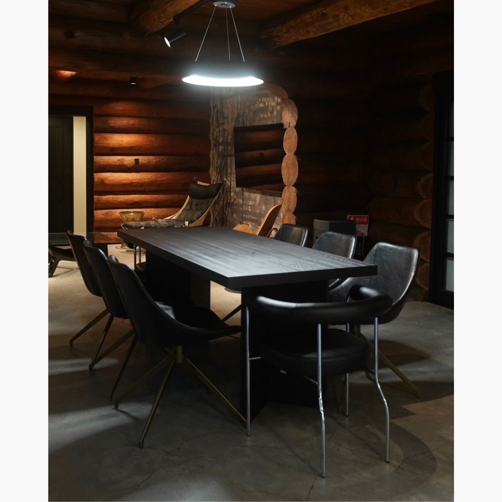 Center Arm Chair Black / センターアームチェア ブラック – KuHoN