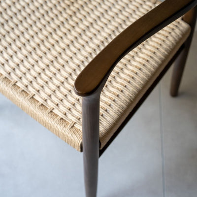 【Outlet】56 Arm Chair Paper Code Brown /  【アウトレット】56アームチェア パーパーコード仕様 ブラウン ニールス・モラー