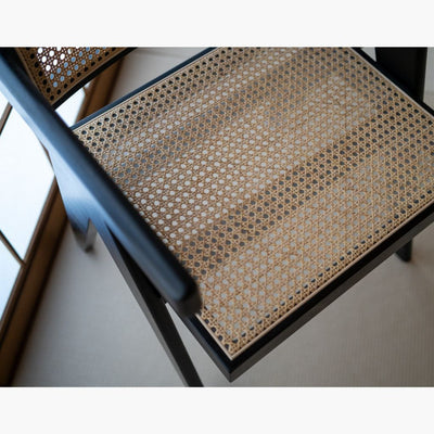 【Outlet】V-leg Office Chair PH28 Black / 【アウトレット】Vレッグオフィスチェア ブラック ピエール・ジャンヌレ