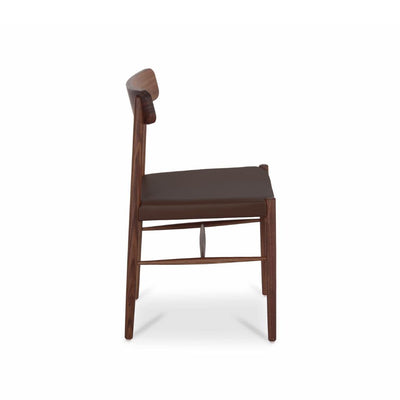 Kantan Side Chair Leather Brown KEBE / カンタンサイドチェア レザー ブラウン ケベ