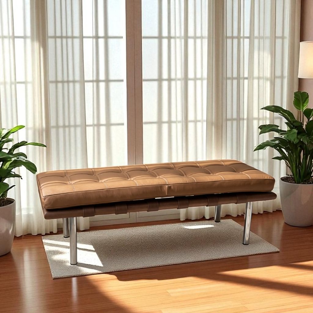 Barcelona Bench 2Seats M-size Brown / バルセロナベンチ 2シート M 