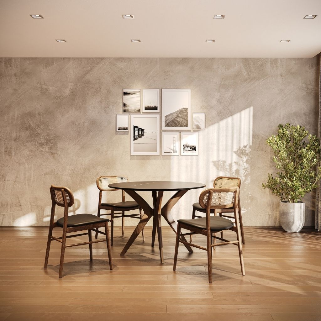 Jasper Side Chair Brown KEBE / ジャスパーサイドチェア ケベ ブラウン