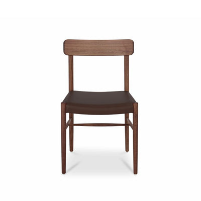Kantan Side Chair Leather Brown KEBE / カンタンサイドチェア レザー ブラウン ケベ