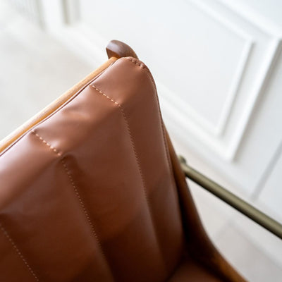 Karak Arm Chair Brown 2pcs /  カラックアームチェア ブラウン 2脚セット