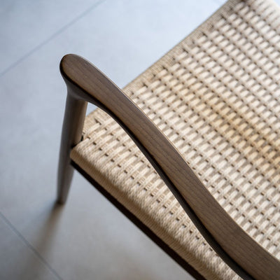 【Outlet】56 Arm Chair Paper Code Brown /  【アウトレット】56アームチェア パーパーコード仕様 ブラウン ニールス・モラー