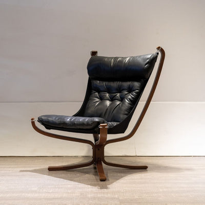 Falcon Chair Wood Frame Black / ファルコンチェア ウッドフレーム ブラック シガード・レッセル