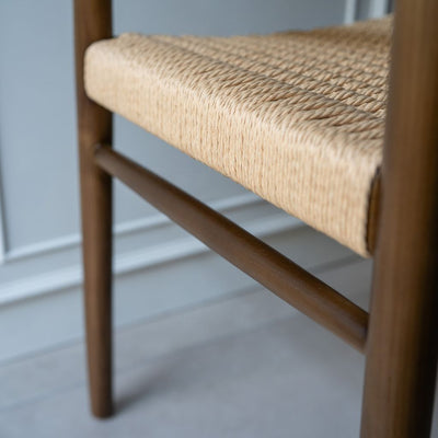 【Outlet】56 Arm Chair Paper Code Brown /  【アウトレット】56アームチェア パーパーコード仕様 ブラウン ニールス・モラー