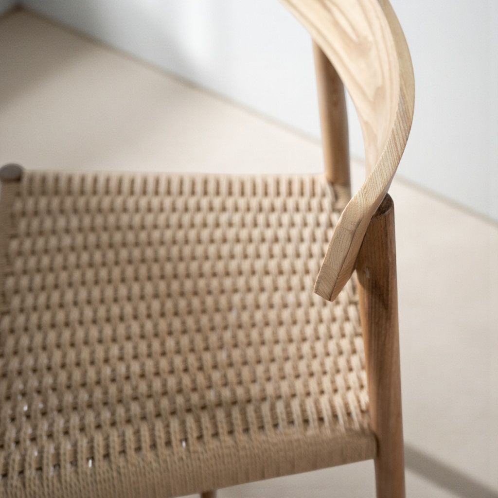 Kantan Side Chair Paper Code Natural KEBE / カンタンサイドチェア ペーパーコード ナチュラル ケベ