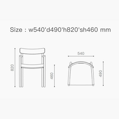 Kantan Carver Chair Paper Code Brown KEBE / カンタンカーバーチェア ペーパーコード ブラウン ケベ