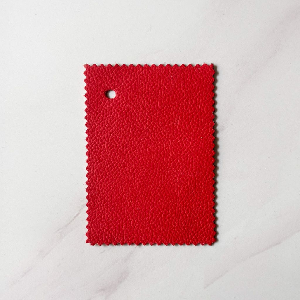 Leather Sample Red / 本革レザー サンプル レッド