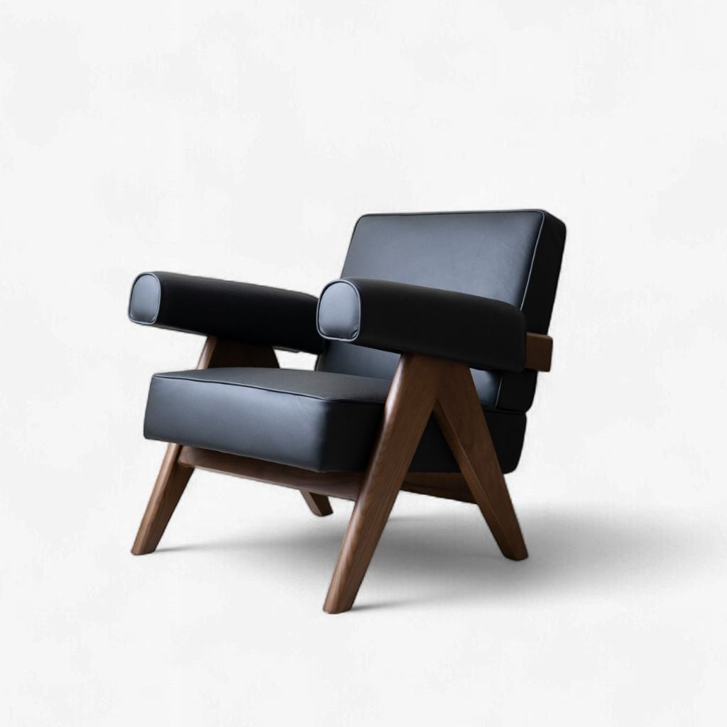 【新品】//値下げ//ピエール・ジャンヌレ　イージーアームチェア PH321_Easy_Armchair_Leather_10