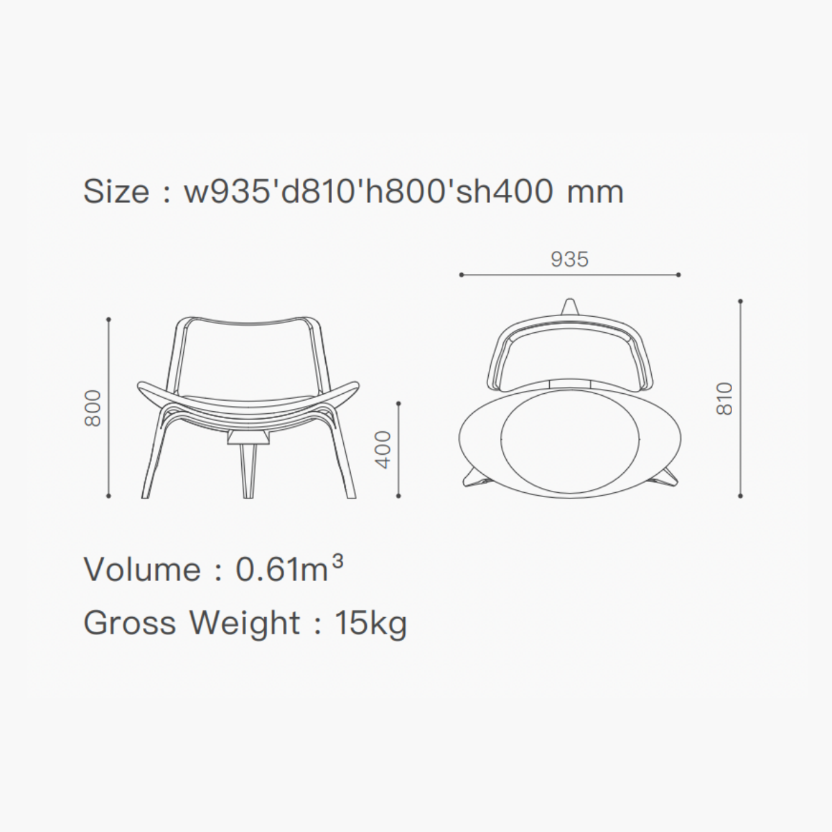 Shell Chair CH07 Oil-leather-1 / シェルチェア CH07 オイルレザー1 ハンス J.ウェグナー