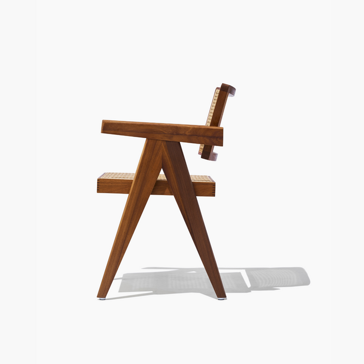 V-leg Office Chair PH28 Teak / Vレッグオフィスチェア チーク