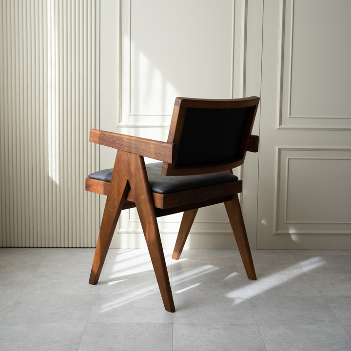V-leg Office Chair PH28 Black / Vレッグオフィスチェア