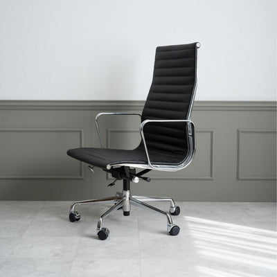Executive flat chair high / エグゼクティブ フラットチェア ハイ 鏡面仕上げ アルミナムチェア