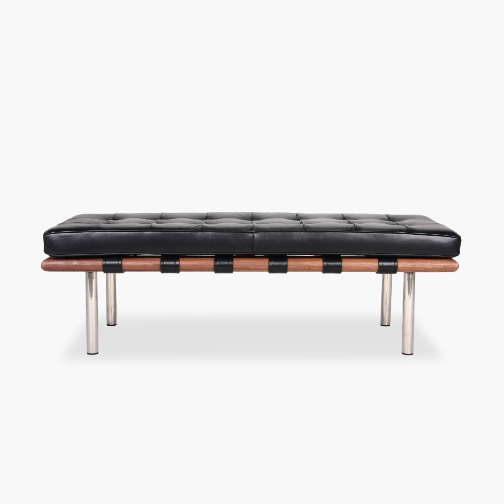 Barcelona Bench 2Seats M-size Black / バルセロナベンチ 2