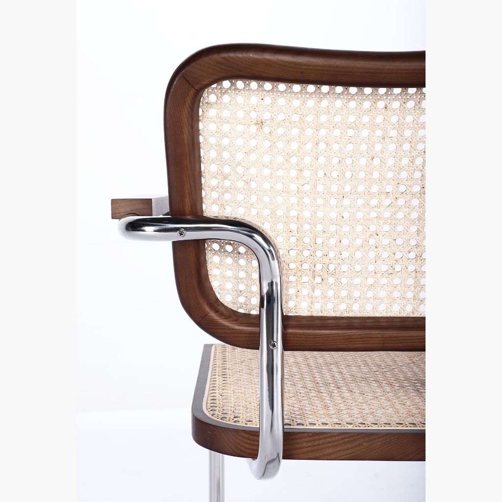 Cesca Arm Chair Brown / チェスカアームチェア ブラウン マルセル・ブロイヤー – KuHoN