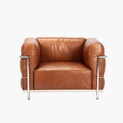 LC3 1Seat Sofa Oil-Leather / LC3シングルソファ オイルレザー ル・コルビュジエ