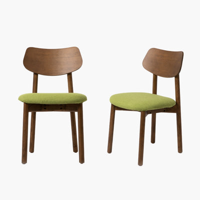 BELL CHAIR BROWN 2pcs / ベル チェア ブラウン 2脚セット 全4色 NC1