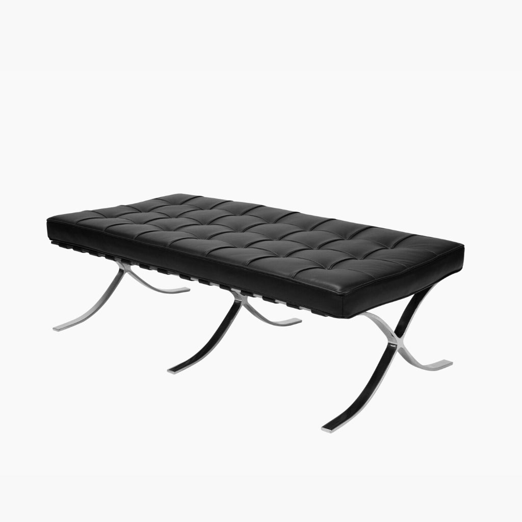 Barcelona 2Seater Ottoman Black / バルセロナ 2シート オットマン