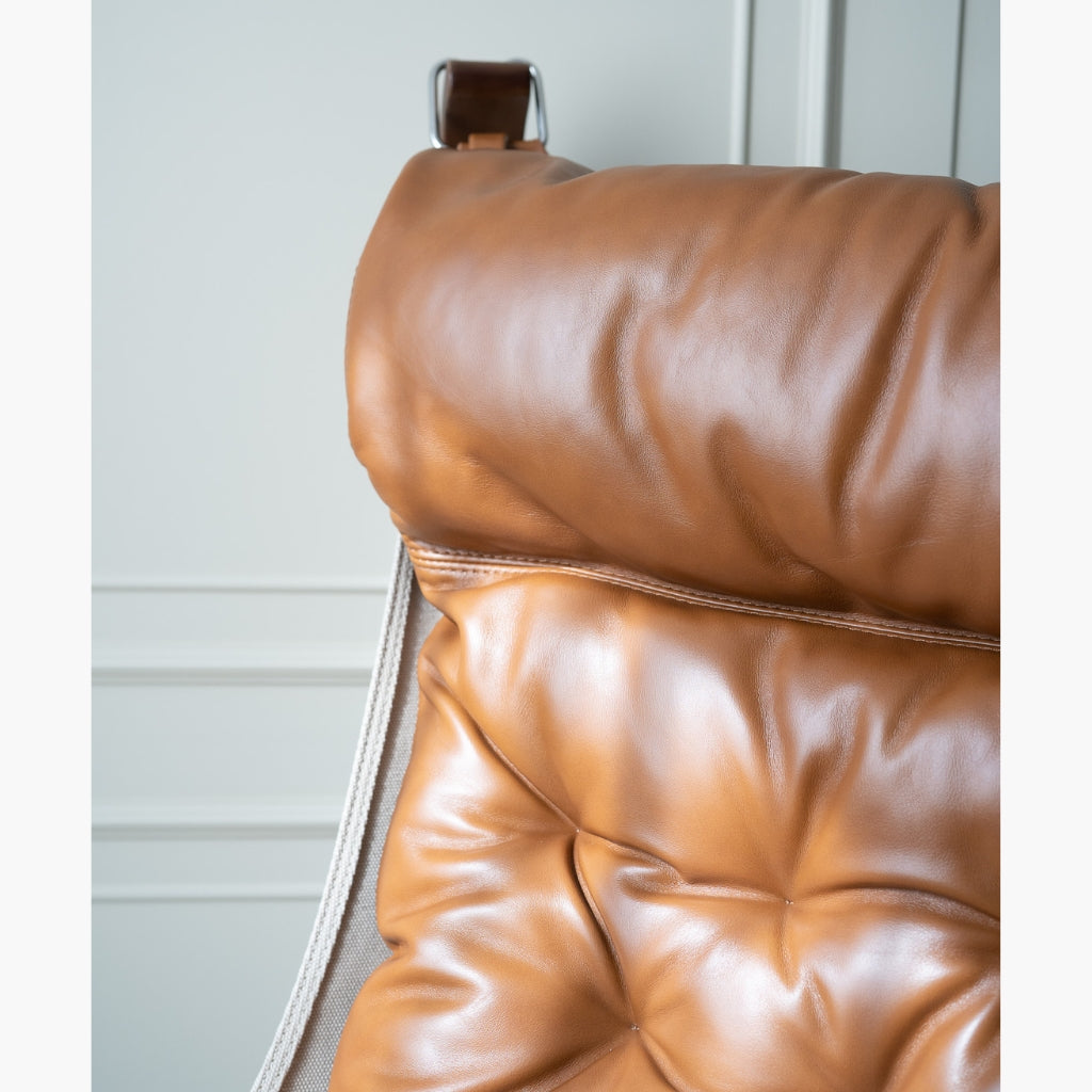 Falcon Chair Wood Frame Oil-Leather / ファルコンチェア