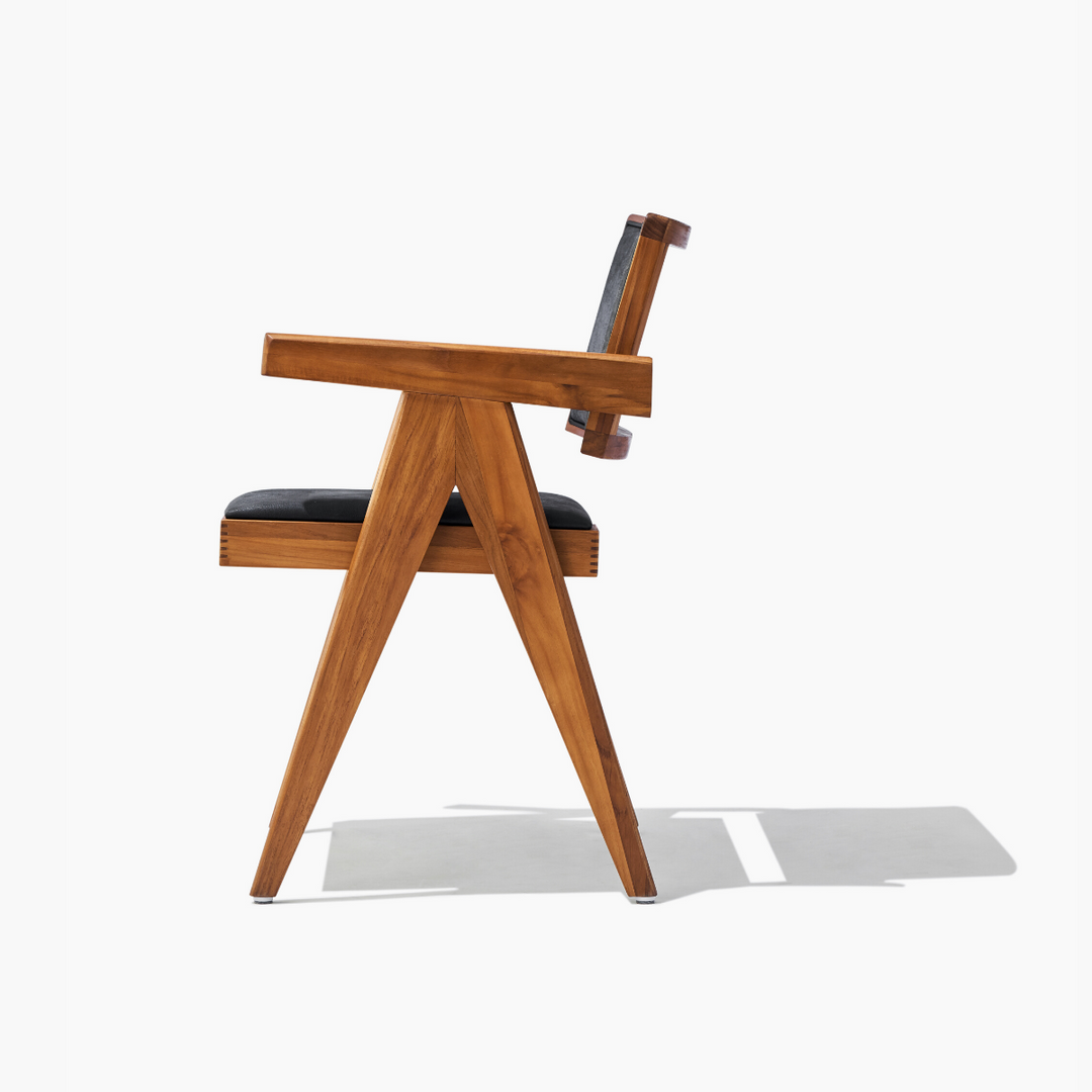 V-leg Office Chair Leather Black / Vレッグオフィスチェア レザー V-leg Office Chair Leather Black / Vレッグオフィスチェア レザー