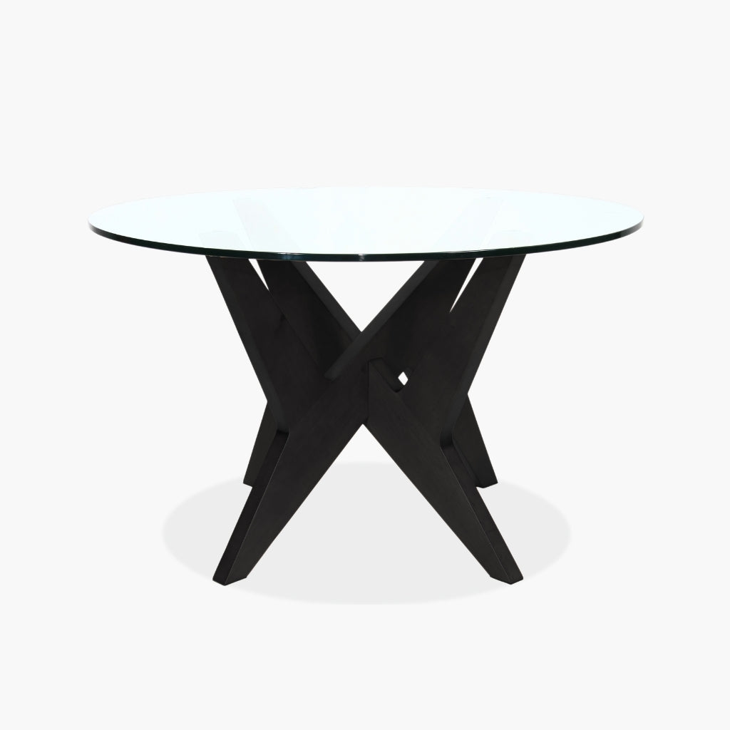 Cross Round Table Black / クロスラウンドテーブル ブラック Cross Round Table Black / クロスラウンドテーブル ブラック