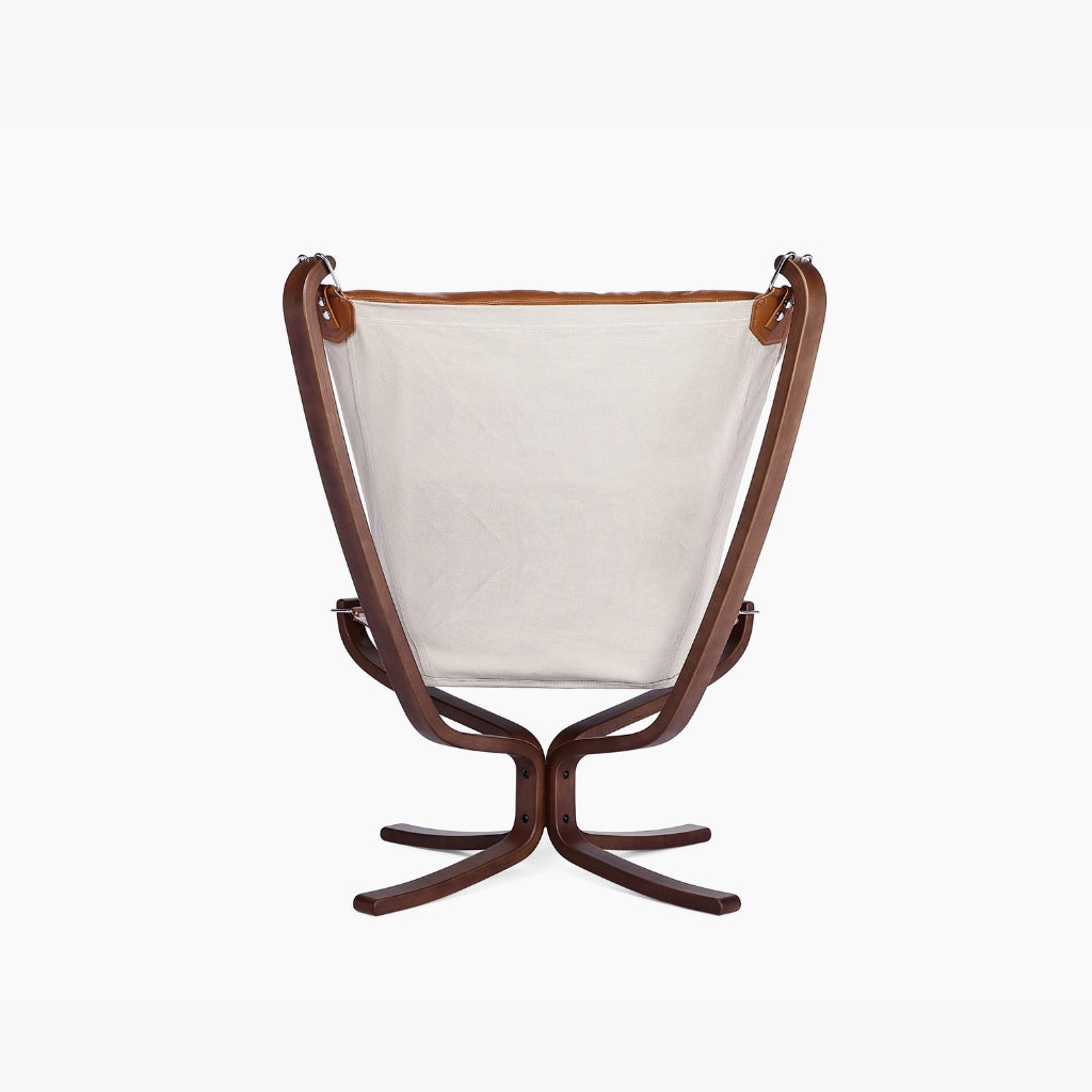 Falcon Chair Wood Frame Oil-Leather / ファルコンチェア
