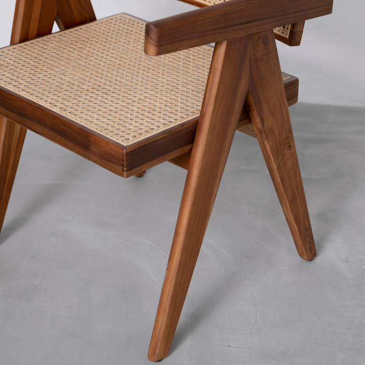 V-leg Office Chair PH28 Teak / Vレッグオフィスチェア チーク V-leg Office Chair PH28 Teak / Vレッグオフィスチェア チーク