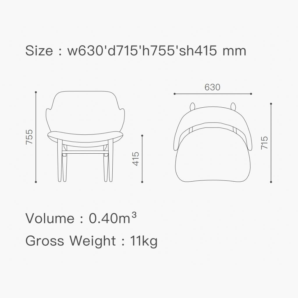 LARSEN EASY CHAIR / ラッセンイージーチェア – KuHoN